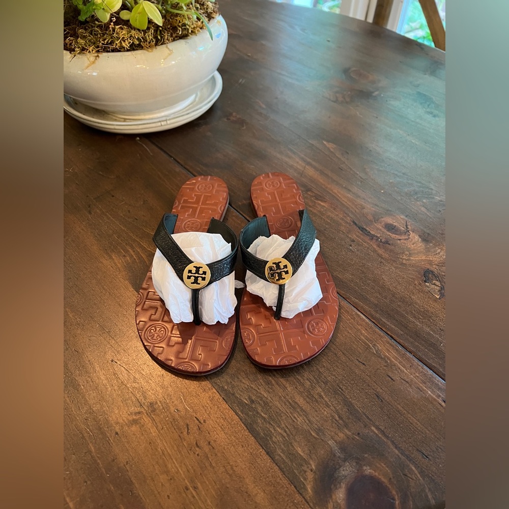Tory Burch Thora Leather Sandals
